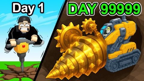 Digging To The Center Of the Earth in Roblox